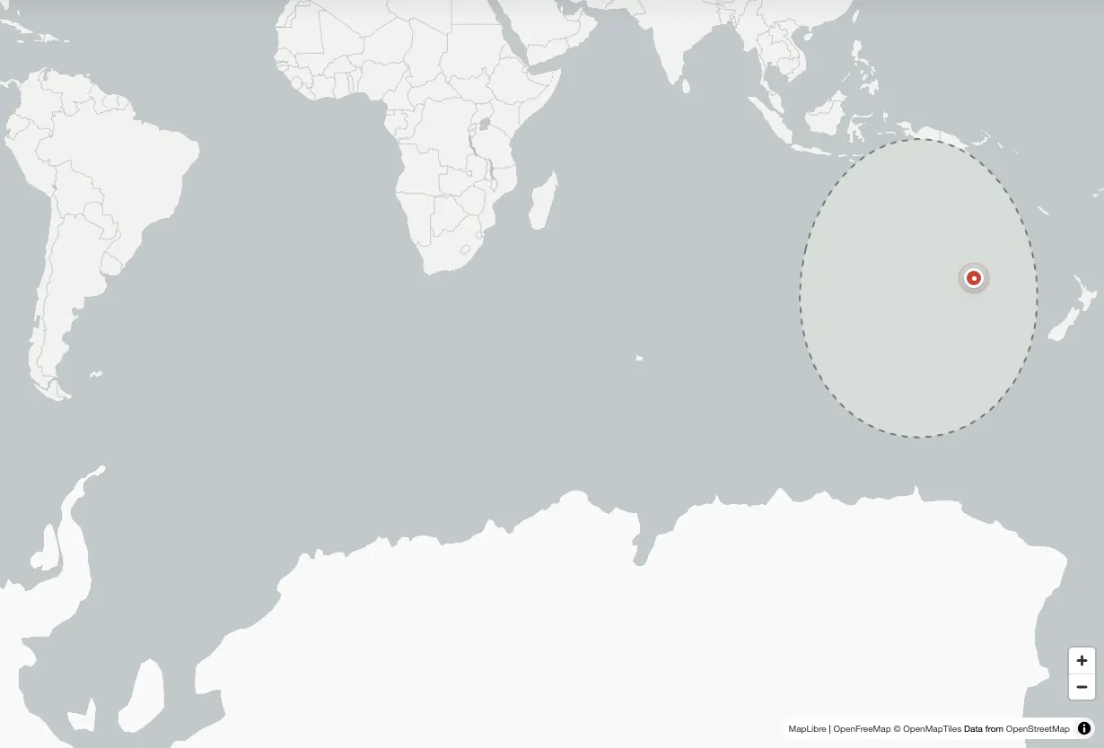 Country Draw map challenge with Australia covered for drawing from memory